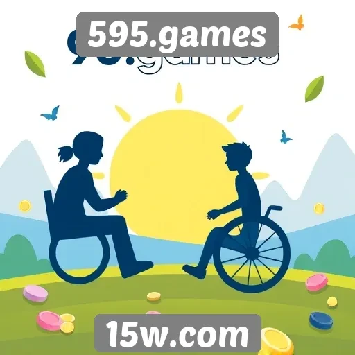 Acessibilidade no site 595.games promove inclusão de jogadores